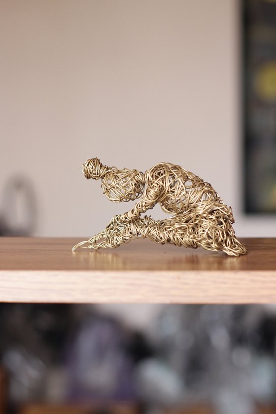 Ballerina (12x6x5cm 0.1kg brass)