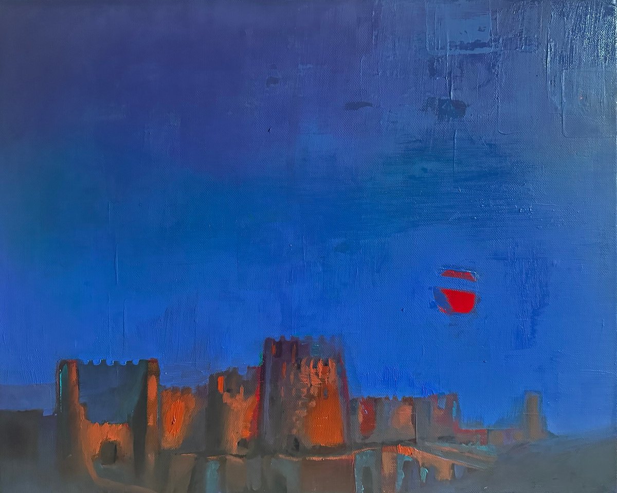 Sardinian Ruins By Fosco Culto, 20 X 16, Artwork For Sale On Artfinder