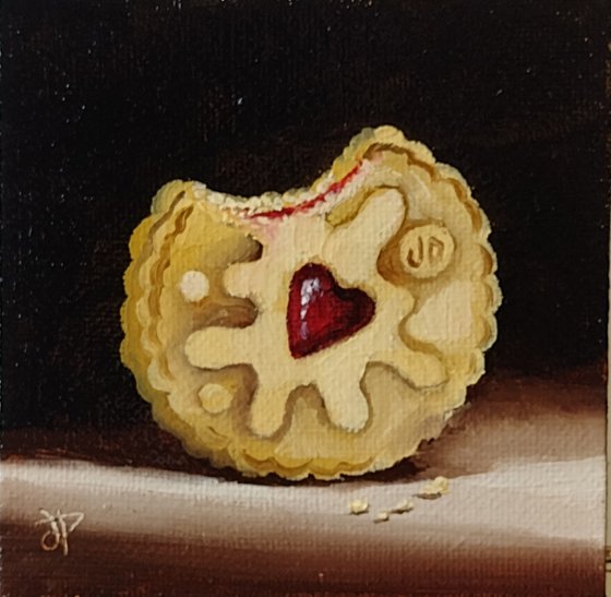 Little Jammie Dodger biscuit still life