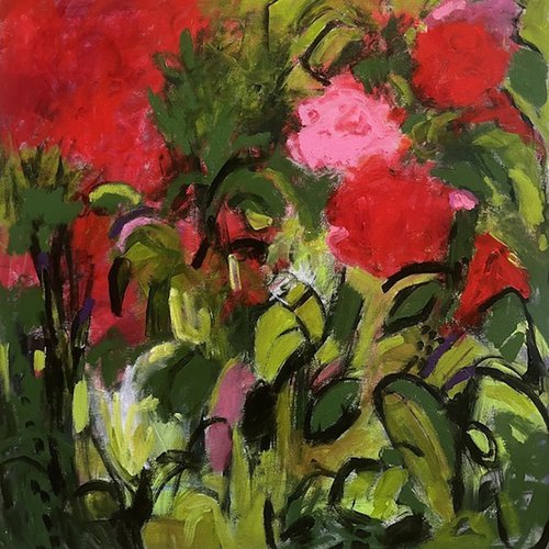 The Red Flowers by Marilyn Fox