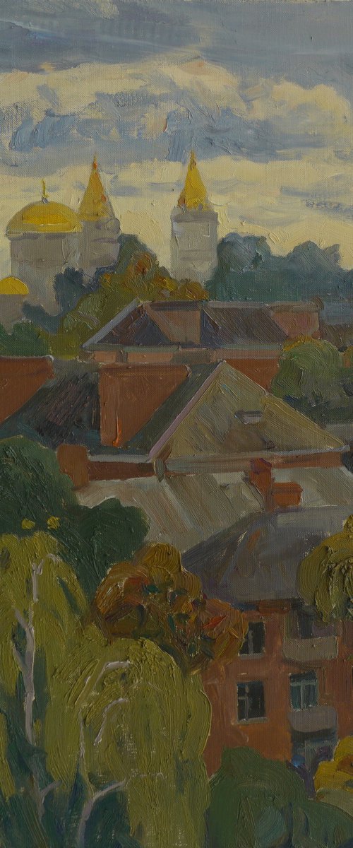Chernihiv in October by Victor Onyshchenko