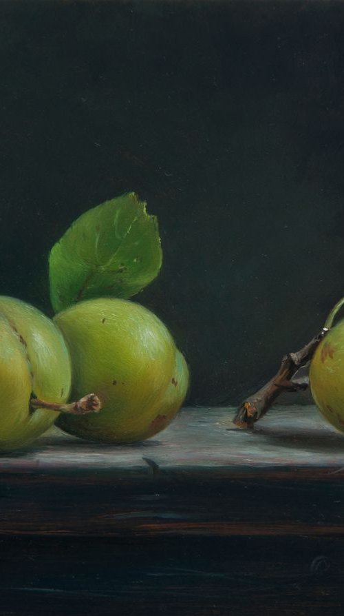 Green Gage Plum by Mayrig Simonjan