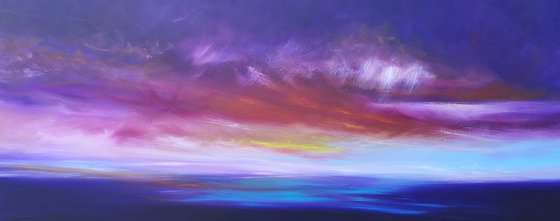 Happy Thoughts - seascape, emotional, panoramic