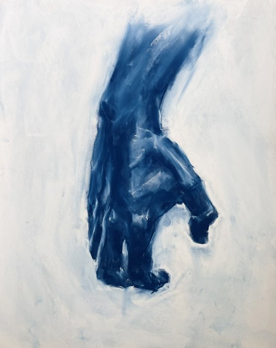 Strong - Hand Study in Blue