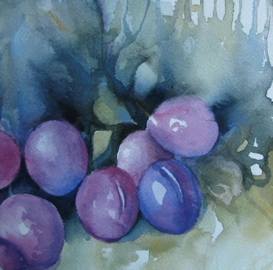Purple plums