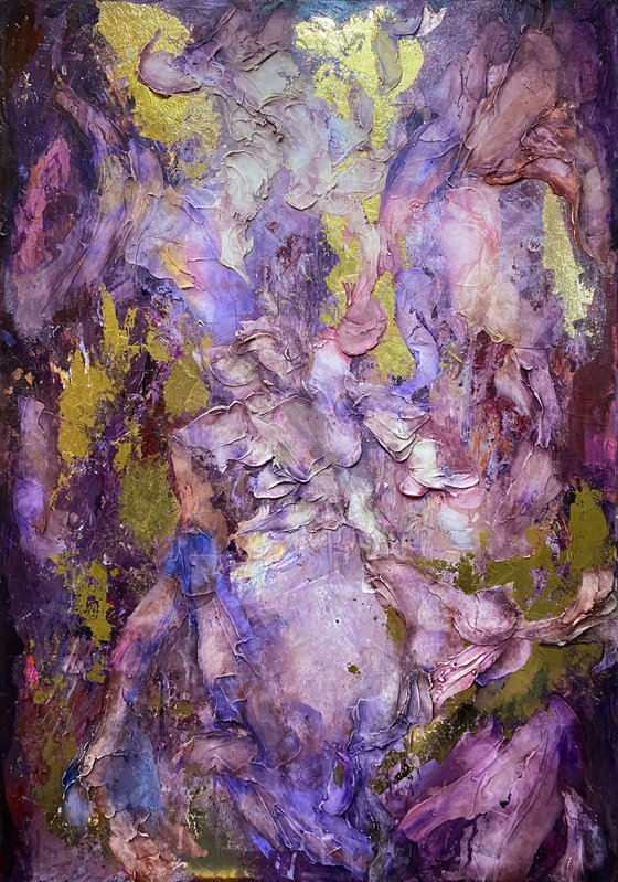 Textured Abstract Canvas Art