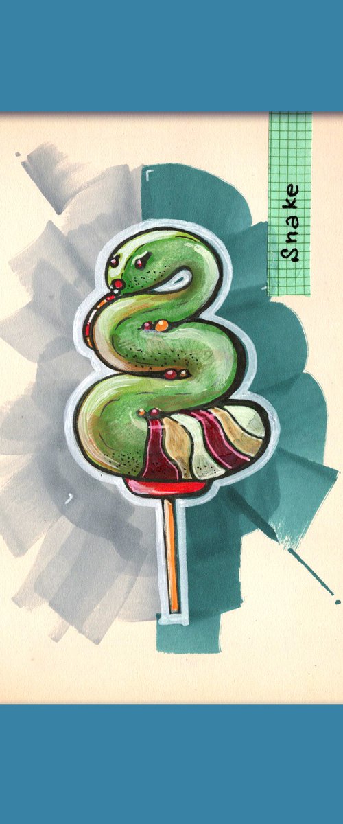Horoscope animal - Snake by Ariadna de Raadt