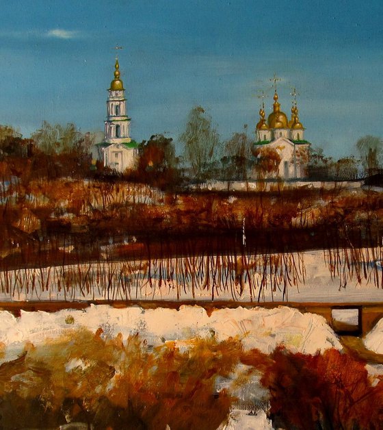 Khrestovozdvizhensky monastery in Poltava.