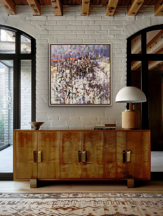 Winter Landscape in Manhattan