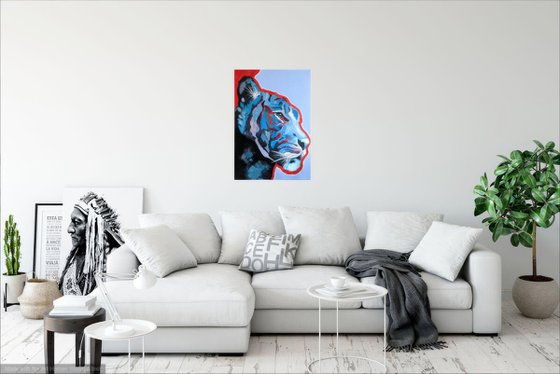 Majesty in Blue