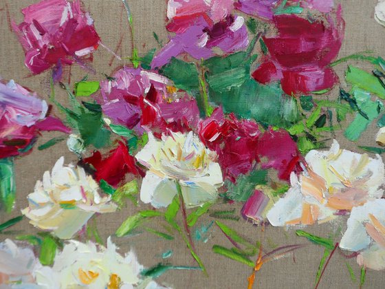 " Peonies  "