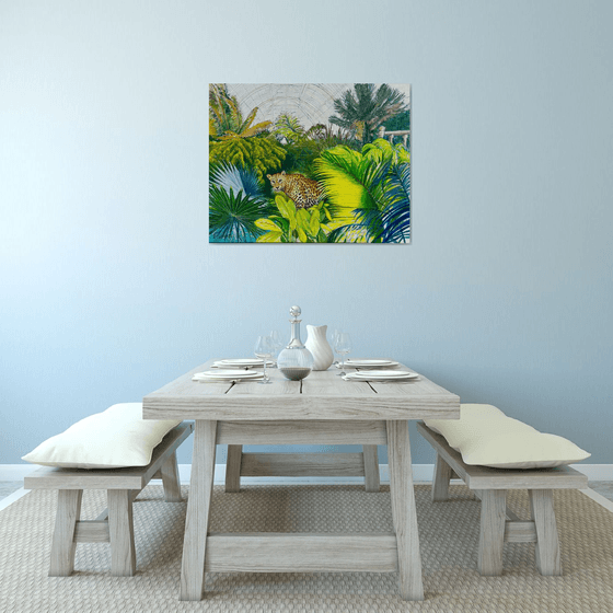 THE LEOPARD AT KEW GARDENS