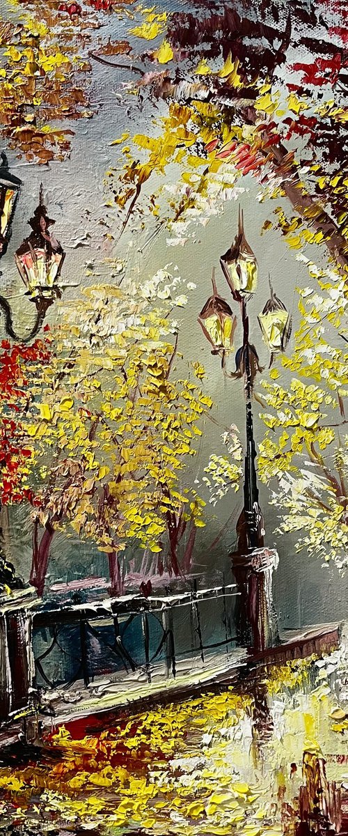 Romantic City Park by Vahe Bagumyan