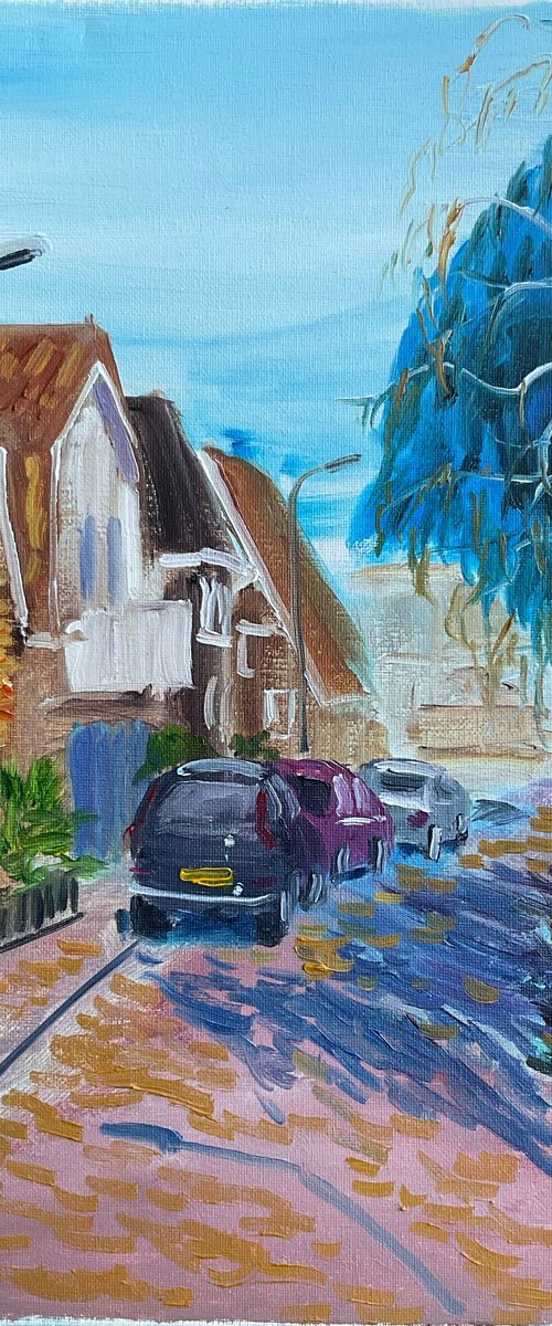 Sunny street in Beilin by Dmitry Fedorov