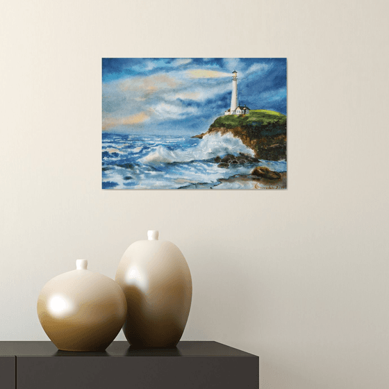 Lighthouse on the rock