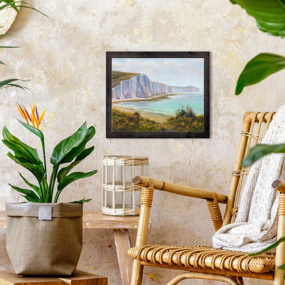 White cliffs Seven Sisters