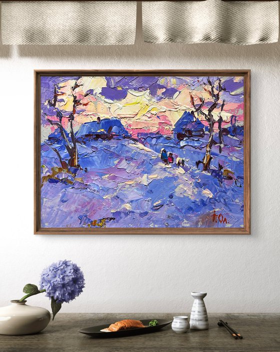 Romantic Winter Evening