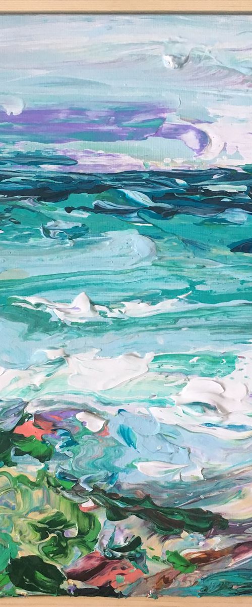 'Coastal no.29' - 12x12" by Tatiana Georgieva