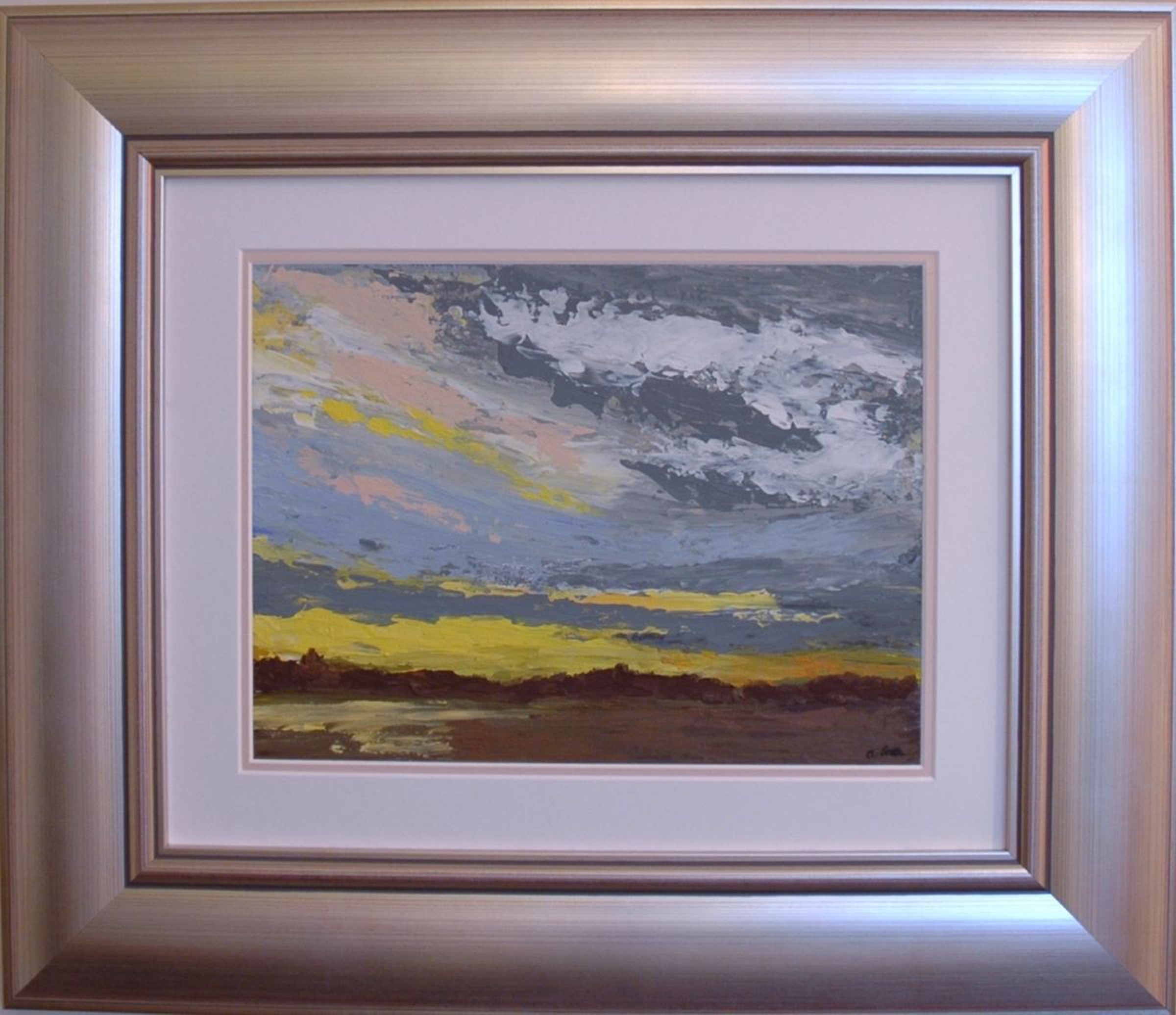 Winter Fields Framed By Andrew Snee Artfinder