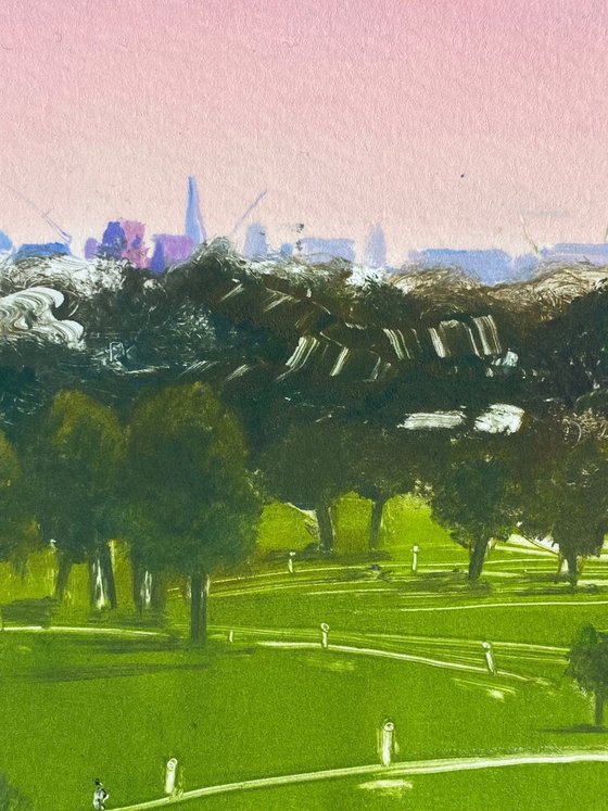 London, View South From Primrose Hill