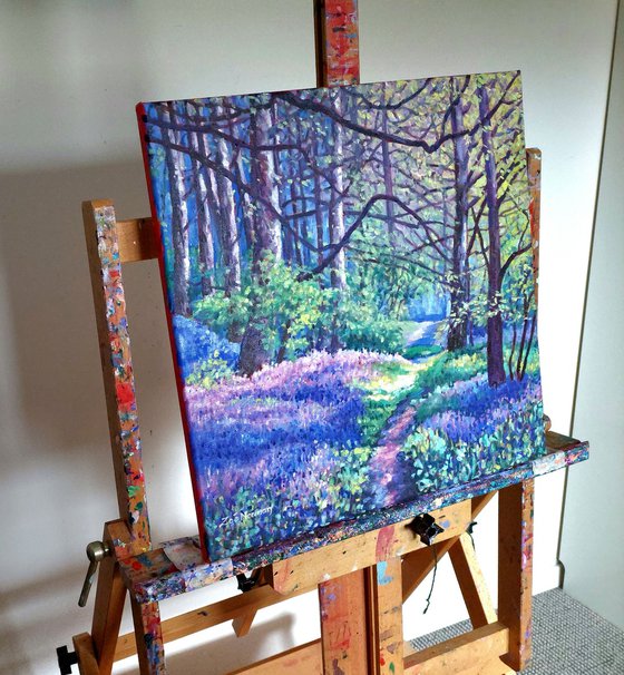 Path Through the Bluebells