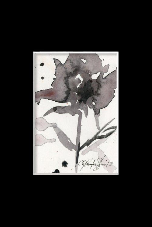 Brushstroke Floral 11-2 by Kathy Morton Stanion