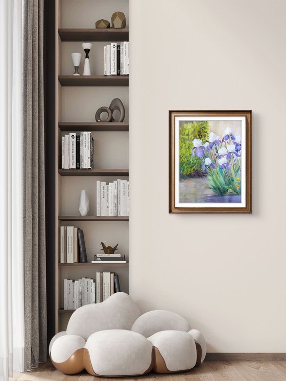 Charming irises