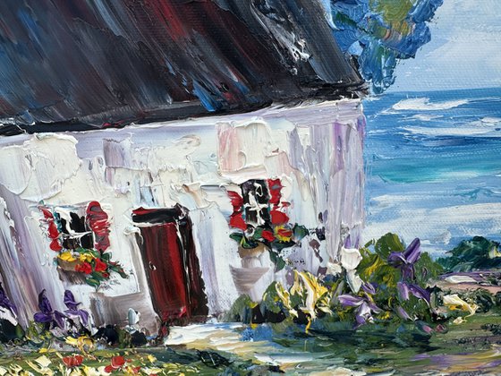 Cute house on the coast