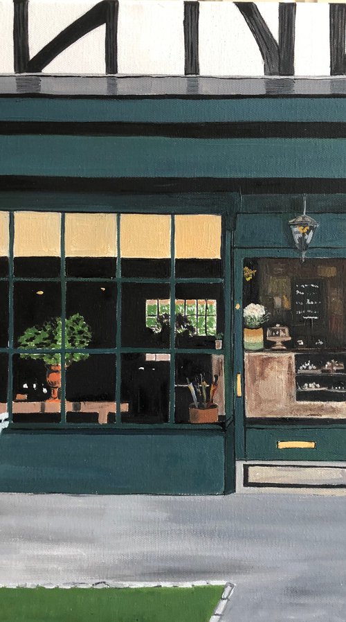CAFE CHAI ( commission piece) by MAGGIE  JUKES