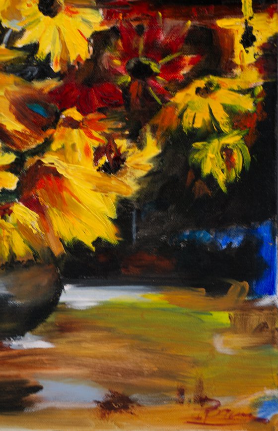 Sunflowers — After Nikolai Fechin