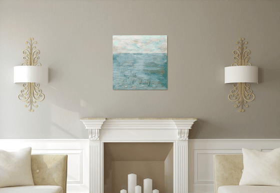 THE OYSTER PARK.70X70cm.3D canvas.