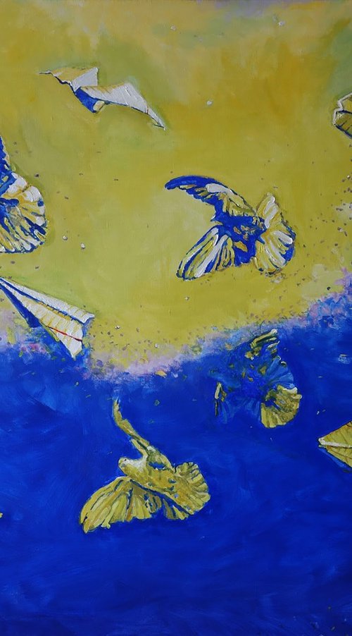 Birds in the Sky by Anatolii Varvarov