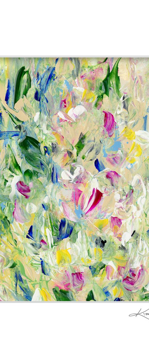 Floral Jubilee 20 - Flower Painting by Kathy Morton Stanion by Kathy Morton Stanion