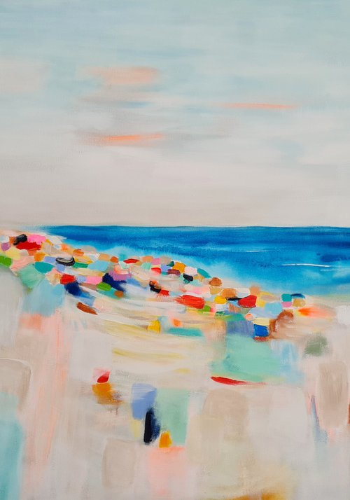 Flamenco Beach 2 by Wioletta Gancarz