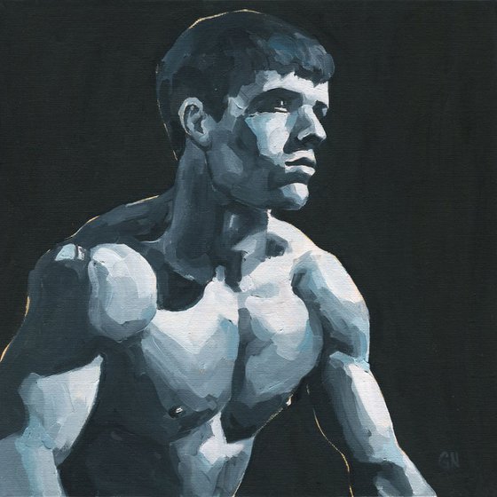 Iron Shadow - Male portrait