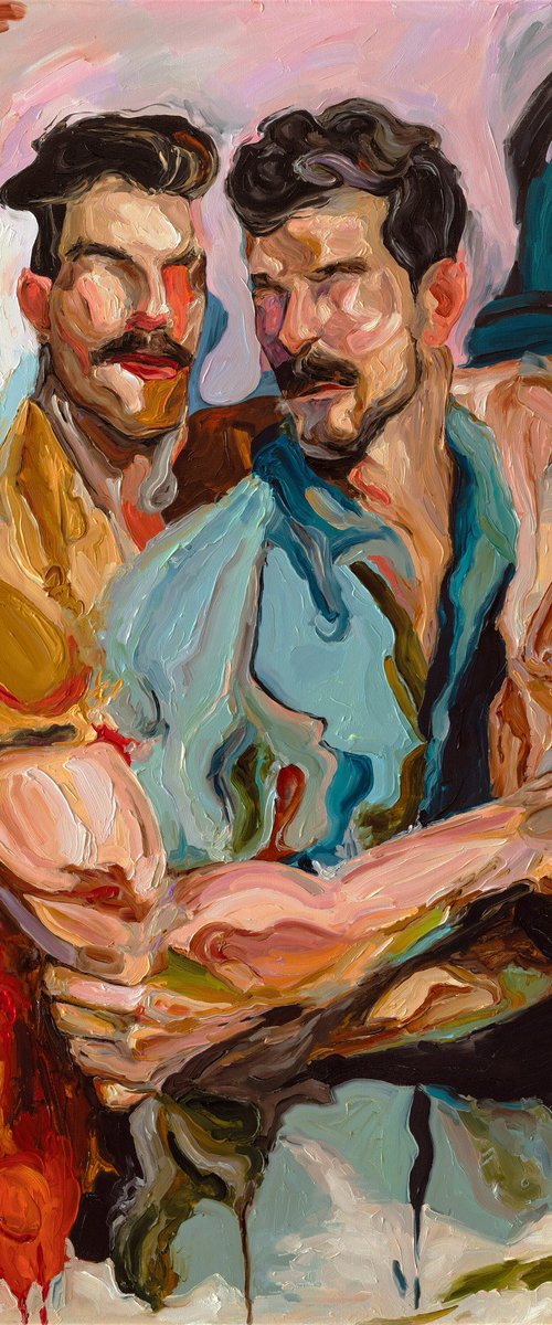 In Each Other’s Arms by Oleksandr Balbyshev