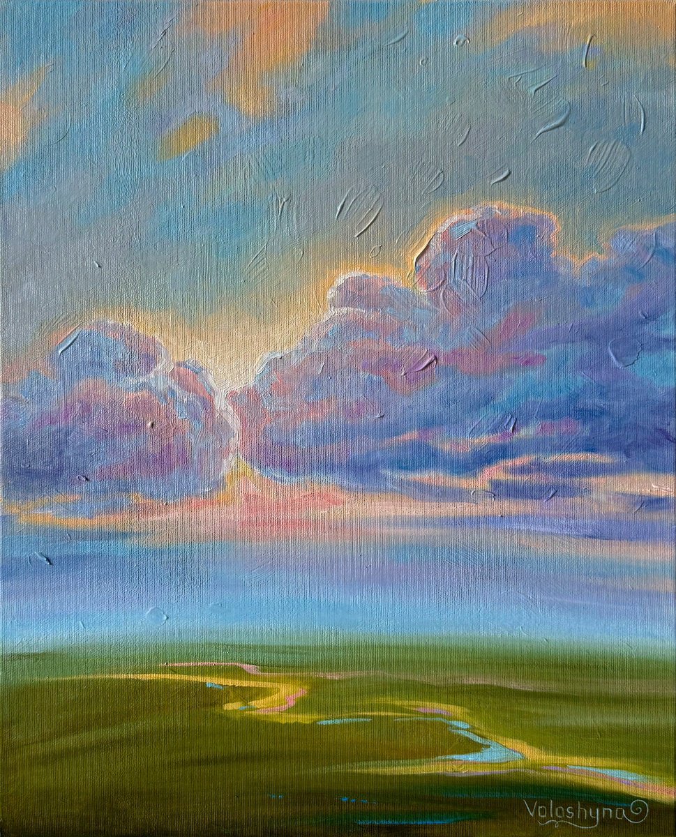 Sky and Field by Mary Voloshyna