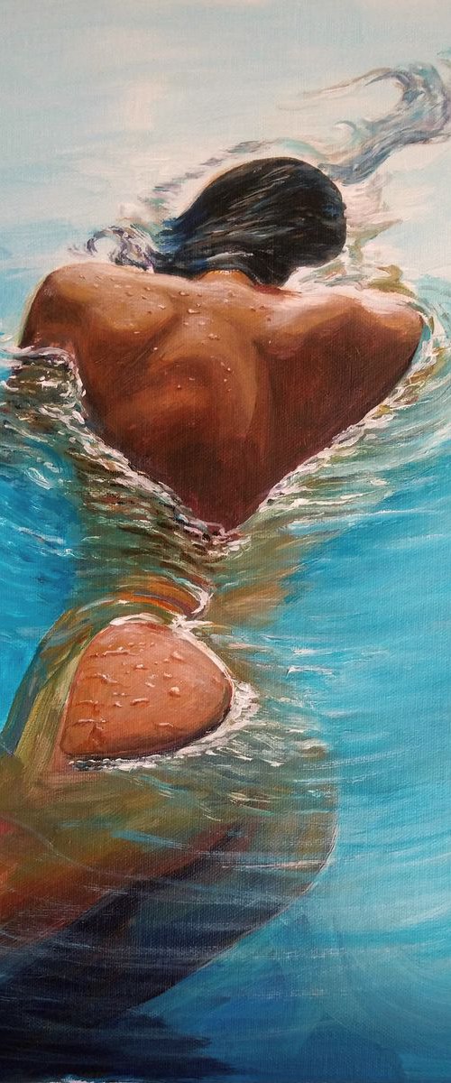 Looking for serenity by Eleni Denart