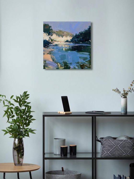 Atmospheric Study No. 24 — Summer River