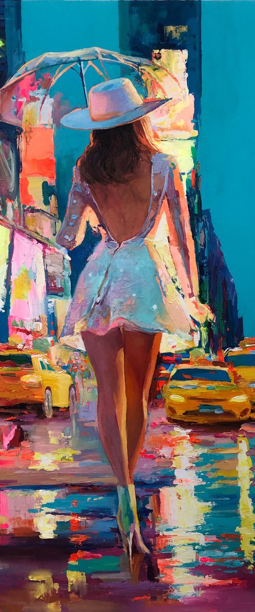 Wet streets of New York. by Viacheslav Zaykin