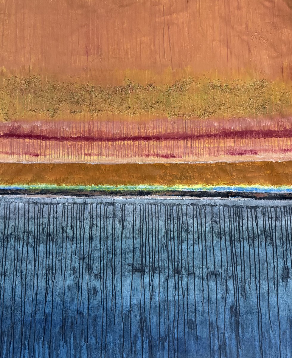 Eclipsed Horizon By Andrew Lennon, 50 X 62, Artwork For Sale On Artfinder