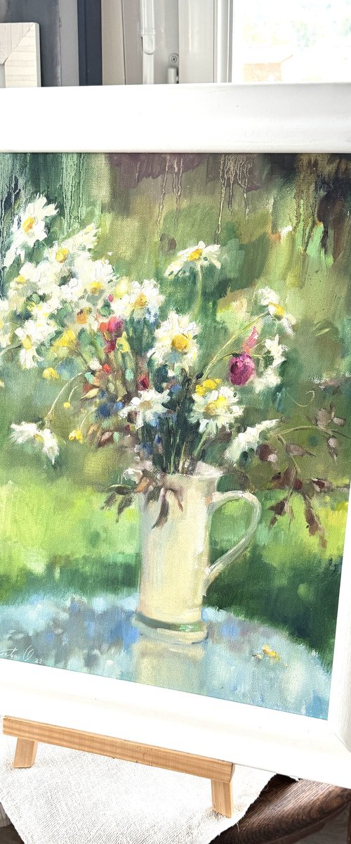 camomiles by Olha Laptieva