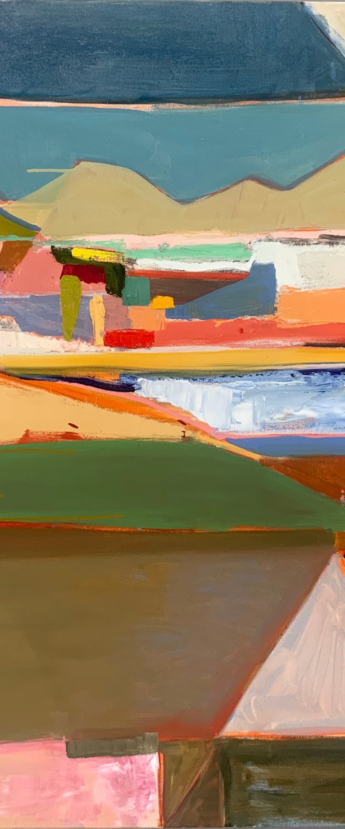 Abstract Landscape 24 by Steven Page Prewitt