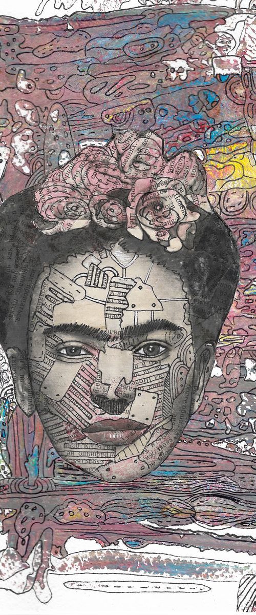 Portrait of Frida # 37 by Pavel Kuragin