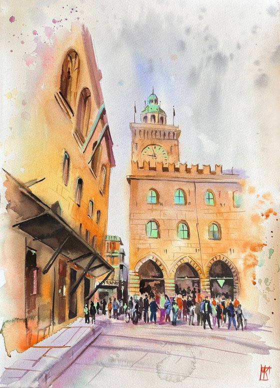 Piazza Maggiore, Bologna