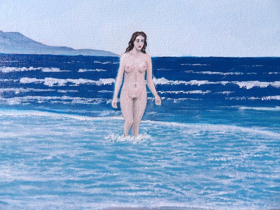 Woman from the sea