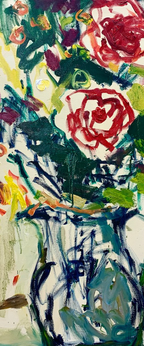Bright flowers. by Lilia Orlova-Holmes