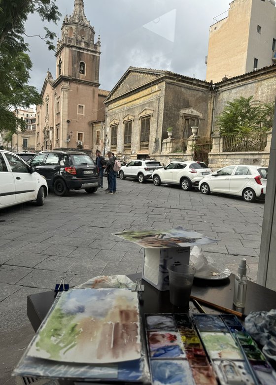 Church Sant’Agata in Sicily