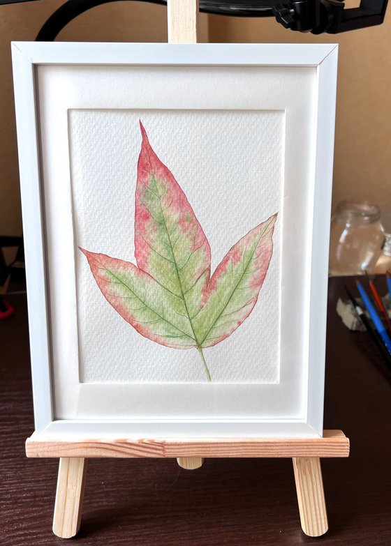 Autumn leaf Sketch #3