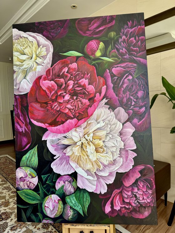The Radiance of Peonies
